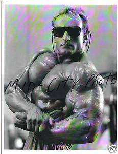 ANDREAS MUNZER Night Of The Champions Bodybuilding Muscle Photo B+W 
