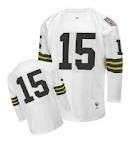 Bart Starr Packers White Long Sleeve Stitched Jersey Size Large 