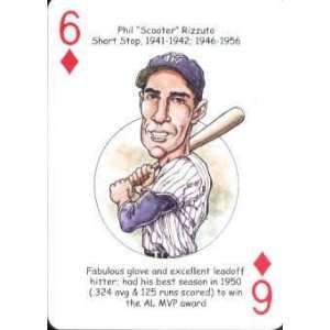  Phil Rizzuto   Oddball NEW York Yankees Playing Card Zoom 