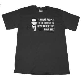 The Office Michael Scott I Want People To Be Afraid Comedy TV Show T 