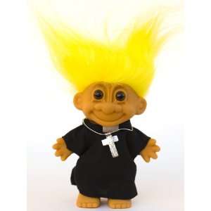  My Lucky Troll PRIEST Troll Doll (Yellow Hair) Toys 