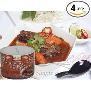 Quoc Viet Foods Beef Stew Seasoning, 10 oz jars (Pack of 4)  