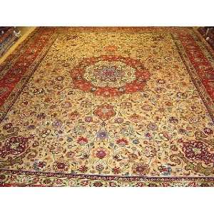  9x13 Hand Knotted Tabriz Persian Rug   911x130