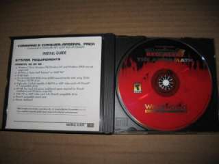   COMMAND & CONQUER RED ALERT THE ARSENAL INCLUDES THE AFTERMATH PC GAME