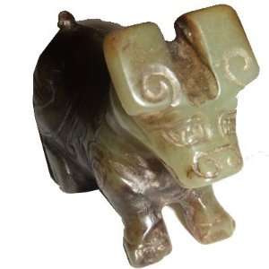   Ancient Chinese Figurine Animal Dragon Stone 2.3 