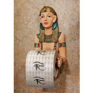 Xoticbrands Classic Egyptian Sculpture Statue Decorative Bath Tissue 