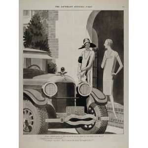  1926 Vintage Ad Kelly Springfield Tires Women Fashion 
