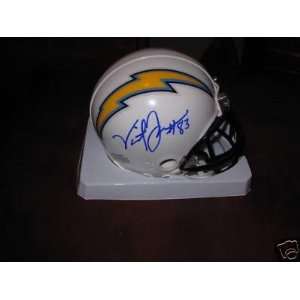 Vincent Jackson Autographed Mini Helmet   Autographed NFL Mini Helmets