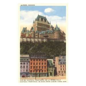 Chateau Frontenac, Quebec Giclee Poster Print, 24x32