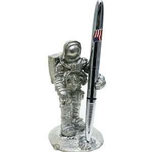   : Jac Zagoory One Giant Step Astronaut Pen Holder: Office Products