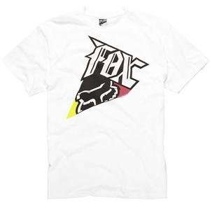  Fox Racing Angler T Shirt   Large/White: Automotive