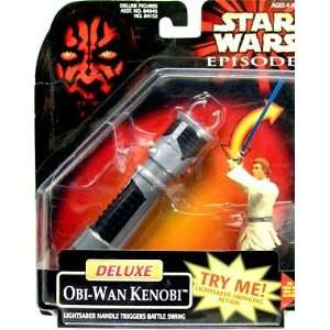  Star Wars: Episode 1 Deluxe > Obi Wan Kenobi Action Figure 