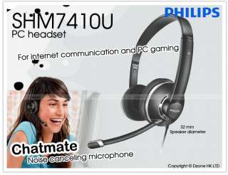   PC Headset w/ Microphone  GENUINE SHM 7410U Gaming  