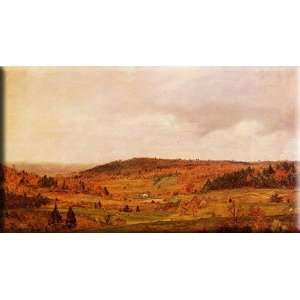   30x17 Streched Canvas Art by Church, Frederic Edwin