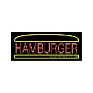  Hamburger Neon Sign 13 x 32