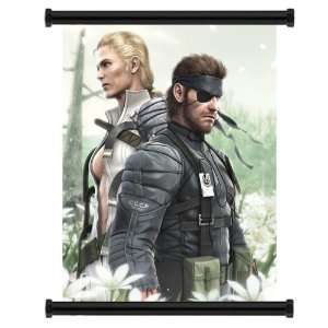  Metal Gear Solid Game Fabric Wall Scroll Poster (32x38 