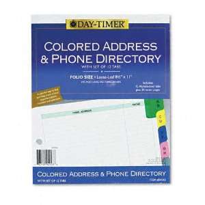  Day Timer® Address/Phone Directory Pages for Looseleaf 