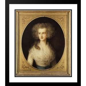  Gainsborough, Thomas 20x22 Framed and Double Matted 