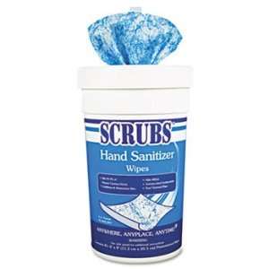  SCRUBS 90985   Antimicrobial Hand Sanitizer Wipes, 9 3/4 x 