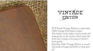 SGP CDMA Verizon iPhone 4 Leather Vintage Case Brown  