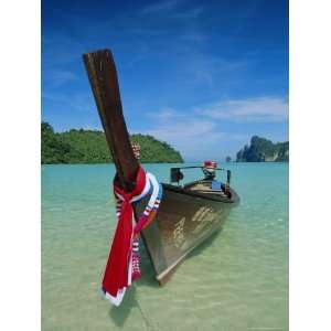  Typical Long Tail Boat, Ao Dalam Bay, Phi Phi Don Island 