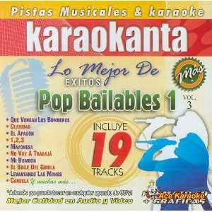  Karaokanta KAR 8003   Pop Bailables 1   Spanish CDG 