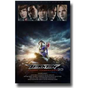  Tekken Poster   Blood Vengeance 2011 Movie Teaser Flyer 11 