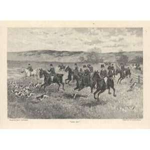   1886 Cross Country Riding America Myopia Gibney Farm 