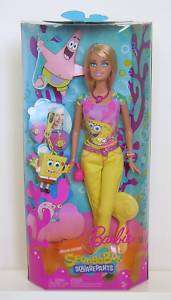 2009 SPONGEBOB SQUAREPANTS by Barbie~Nickelodeon~NRFB  