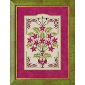  Royal Poinsettias   Cross Stitch Pattern: Arts, Crafts 
