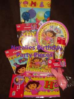 Dora the Explorer Birthday Party ware ALL Items Here!  