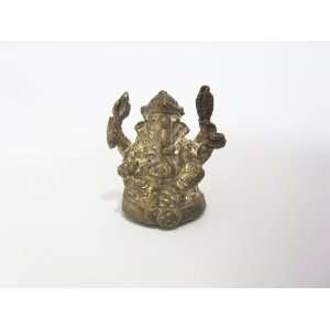  Holy Bronze Copper Thai Ganesha Amulet bring good luck 