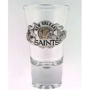  New Orleans Saints Shotglass with Logo