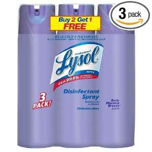  Lysol Disinfectant Spray, Early Morning Breeze, 57 Ounce (Pack of 3 