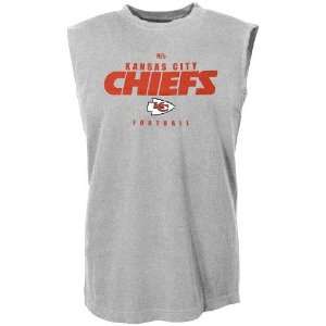 Kansas City Chiefs Ash Critical Victory Sleeveless T shirt  