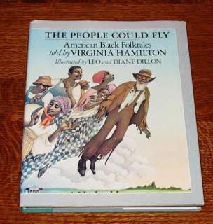 Rare HB 1st/1st THE PEOPLE COULD FLY Virginia Hamilton 9780679843368 