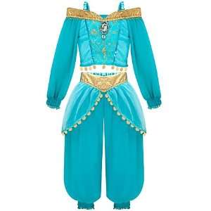  Disney Store Pincess Arabian Jasmine Costume Dress Size 