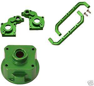 GH Racing Alum. Chassis Set (Green) Axial AX 10  
