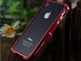 Supply 10 Color Available Aluminum Blade Metal Bumper Case For iPhone 