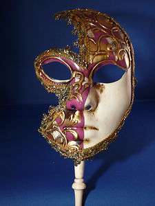 Genuine Luna Manico Beethoven Venetian Carnival Mask  