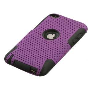   Hybrid Hard Silicone Rubber Gel Skin Case Cover for Apple iPod Touch 4