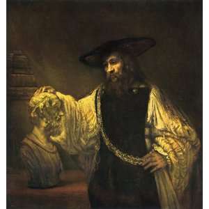  CANVAS Aristotle Contemplating the Bust of Homer 1653 by 