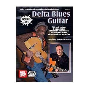  Delta Blues Guitar Book/3 CD Set Musical Instruments