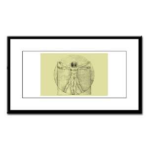  Small Framed Print Vitruvian Man by Da Vinci Everything 