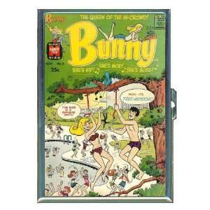  Bunny Comic Book Pin Up Retro ID Holder, Cigarette Case or 
