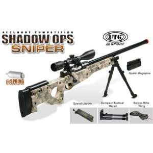  UTG Shadow Ops Airsoft Sniper Rifle Army Digital Sports 