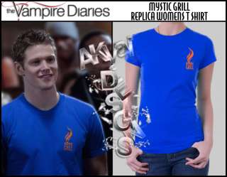 The Vampire Diaries Mystic Grill Replica T Shirt   Mens or Womens 