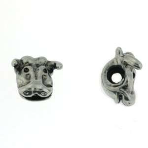  Base Metal   Bead   Animal Mix   9mm Height, 13.4mm Width 