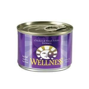  Wellness Chicken & Sweet Potato Dog Cans 24 6 oz cans: Pet 