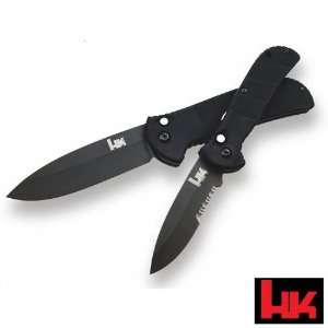  Heckler & Koch by Benchmade USA Full Size Black Blade Auto 